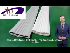 Dış Özel Renkli PVC U Kanal Otel U Şekilli Plastik Kanal Plastik Profiller